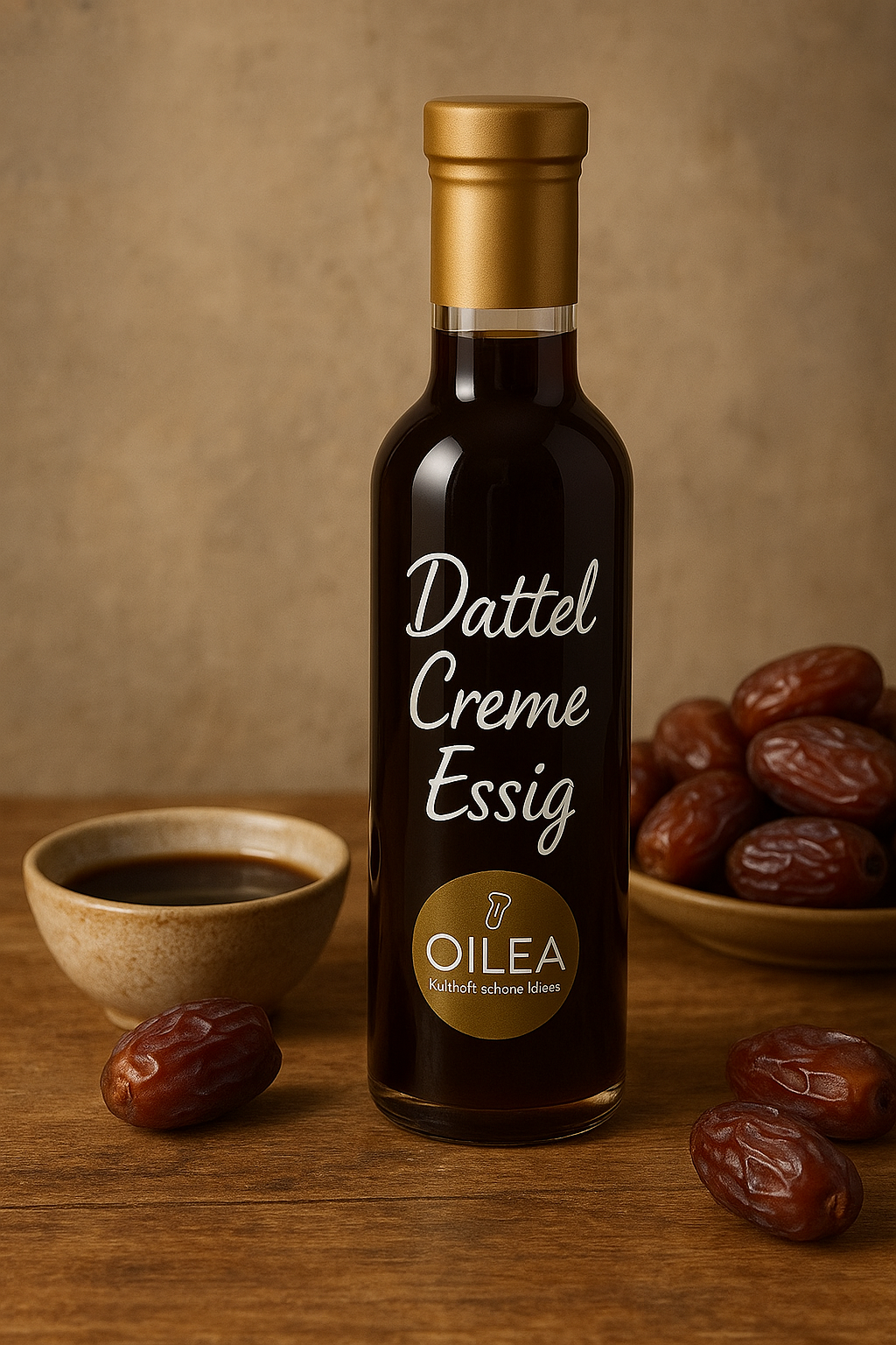 Dattel Crema Essig – Samtig, Süß & Orientalisch | Premium Qualität von OILEA. 3% Säure