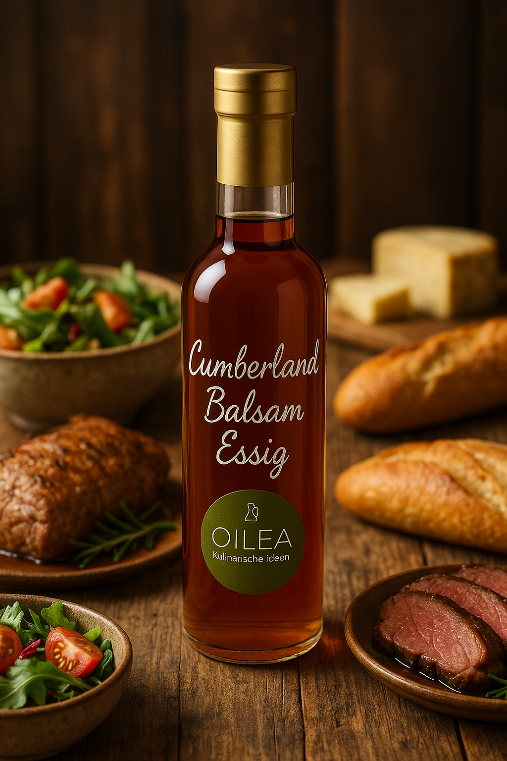 Cumberland Balsam Essig – Fruchtig, Würzig & Raffiniert | Premium Qualität von OILEA. 5% Säure