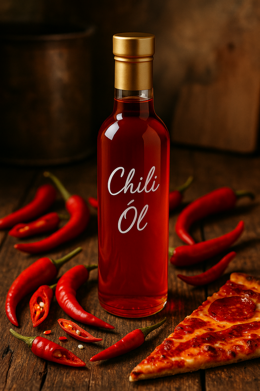 Chili-Öl – Scharf & Aromatisch für Pizza, Pasta, Fleisch & Grillgerichte | Premium Qualität von OILEA