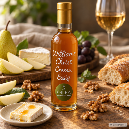 OILEA Williams Christ Crema Essig – Serviervorschlag