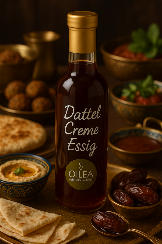 Dattel Crema Essig – Samtig, Süß & Orientalisch | Premium Qualität von OILEA. 3% Säure