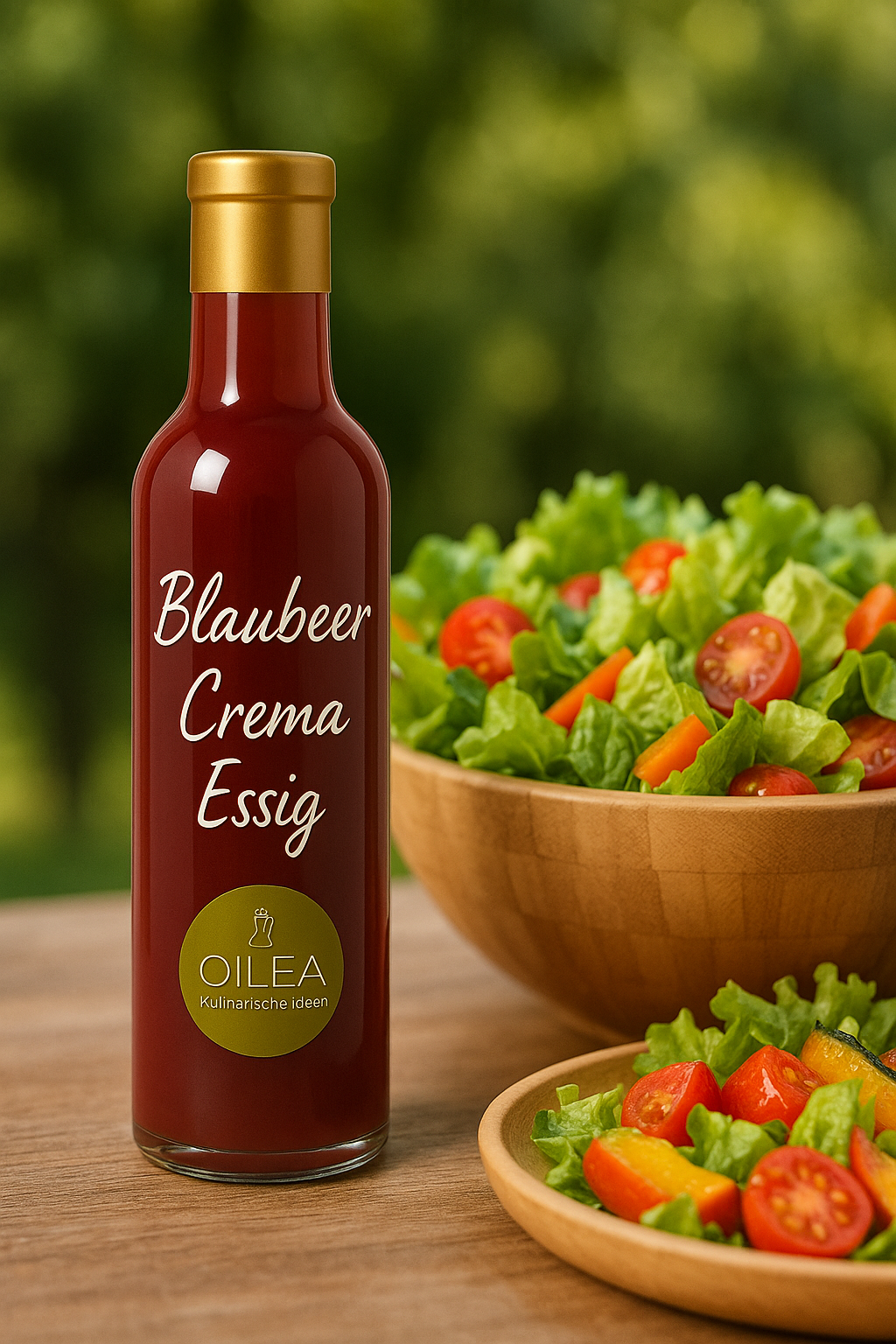 Blaubeer Creme Essig – Beerig, Fruchtig & Raffiniert | Premium Qualität von OILEA. 3 % Säure