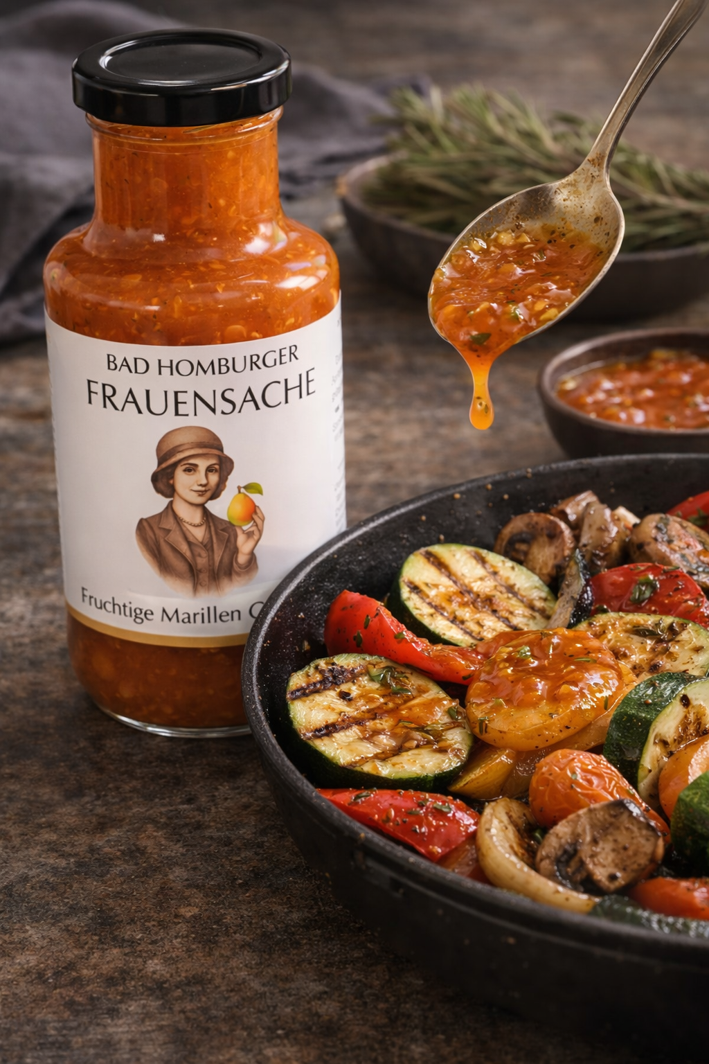 Bad Homburger Frauensache – Fruchtige Marillen Grillsauce (250 ml)