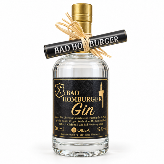 Bad Homburger Gin 500 ml – freigestelltes Produktbild