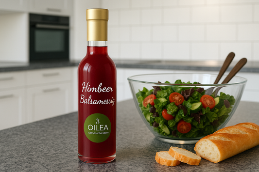 Himbeer Balsam Essig â Fruchtig, Beerig & VerfĂŒhrerisch | Premium QualitĂ€t von OILEA. 5%SĂ€ure