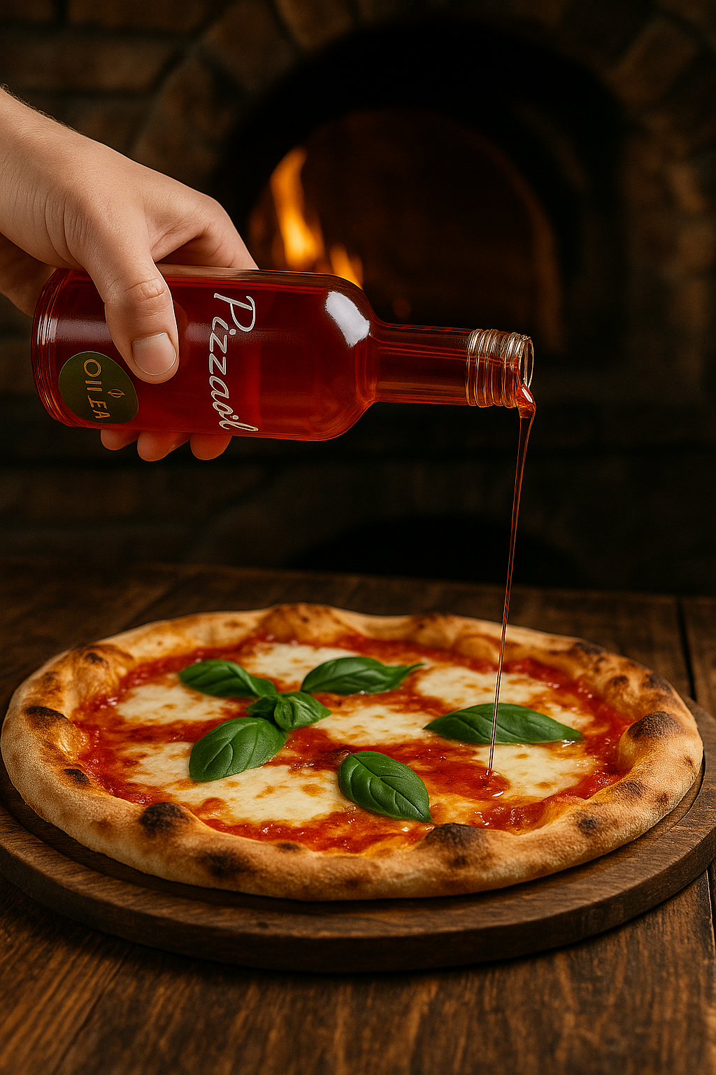 Pizza-Öl – Mediterranes Topping mit Olivenöl, Sonnenblumenöl & pikanten Kräutern | Premiumqualität von OILEA