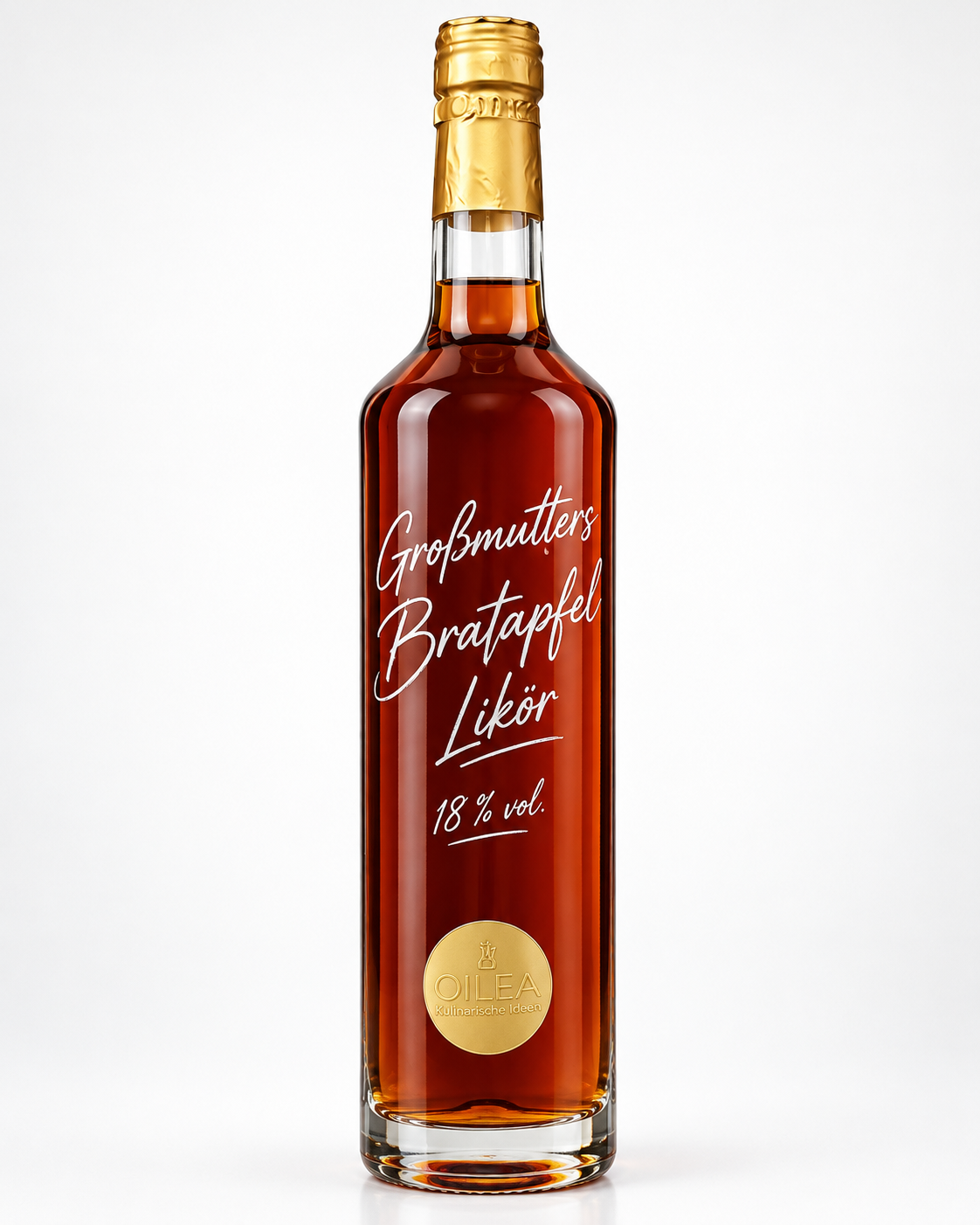 Großmutters Bratapfel Likör Standardflasche 250 ml und 500 ml