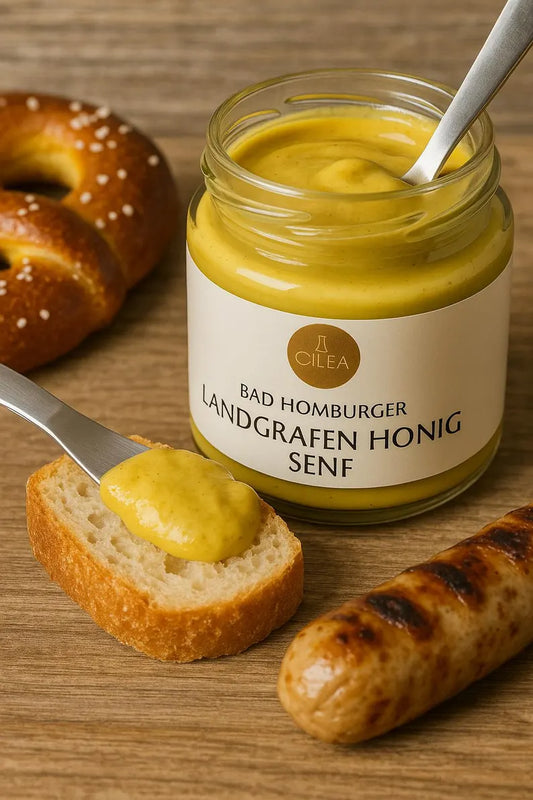 Honigsenf Bad Homburg 115ml - aromatisch & cremig, Landgrafen Genuss