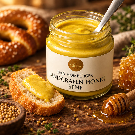 Honigsenf Bad Homburg 115ml - aromatisch & cremig, Landgrafen Genuss