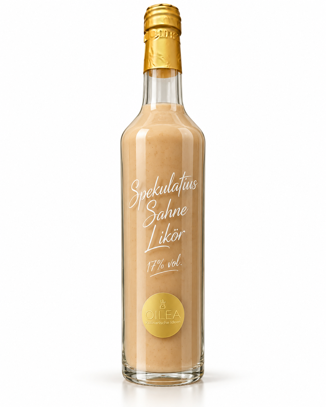 Spekulatius Sahne-Likör Standardflasche 250 ml und 500 ml, 17 % vol