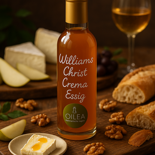 Williams Christ Crema Essig â Edel, Fruchtig & Vollmundig | Premium QualitĂ€t von OILEA. 3% SĂ€ure