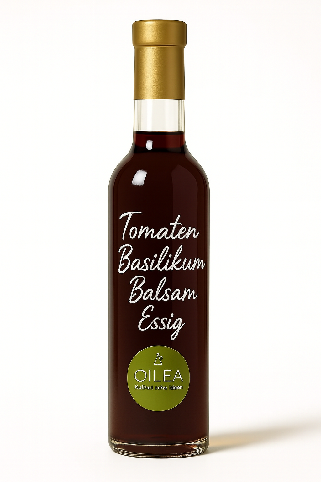 Tomaten-Basilikum-Balsam Essig – Mediterran-Würzig & Aromatisch | Premium Qualität von OILEA. 3 % Säure