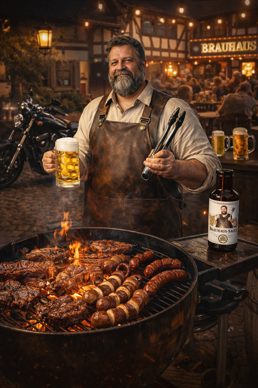 Brauhaus-Sauce Handgemachte Grillsoße mit Bier & Rauch 250ml
