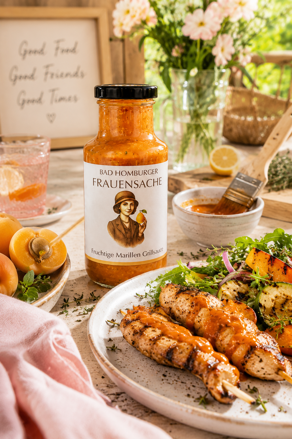 Bad Homburger Frauensache – Fruchtige Marillen Grillsauce (250 ml)