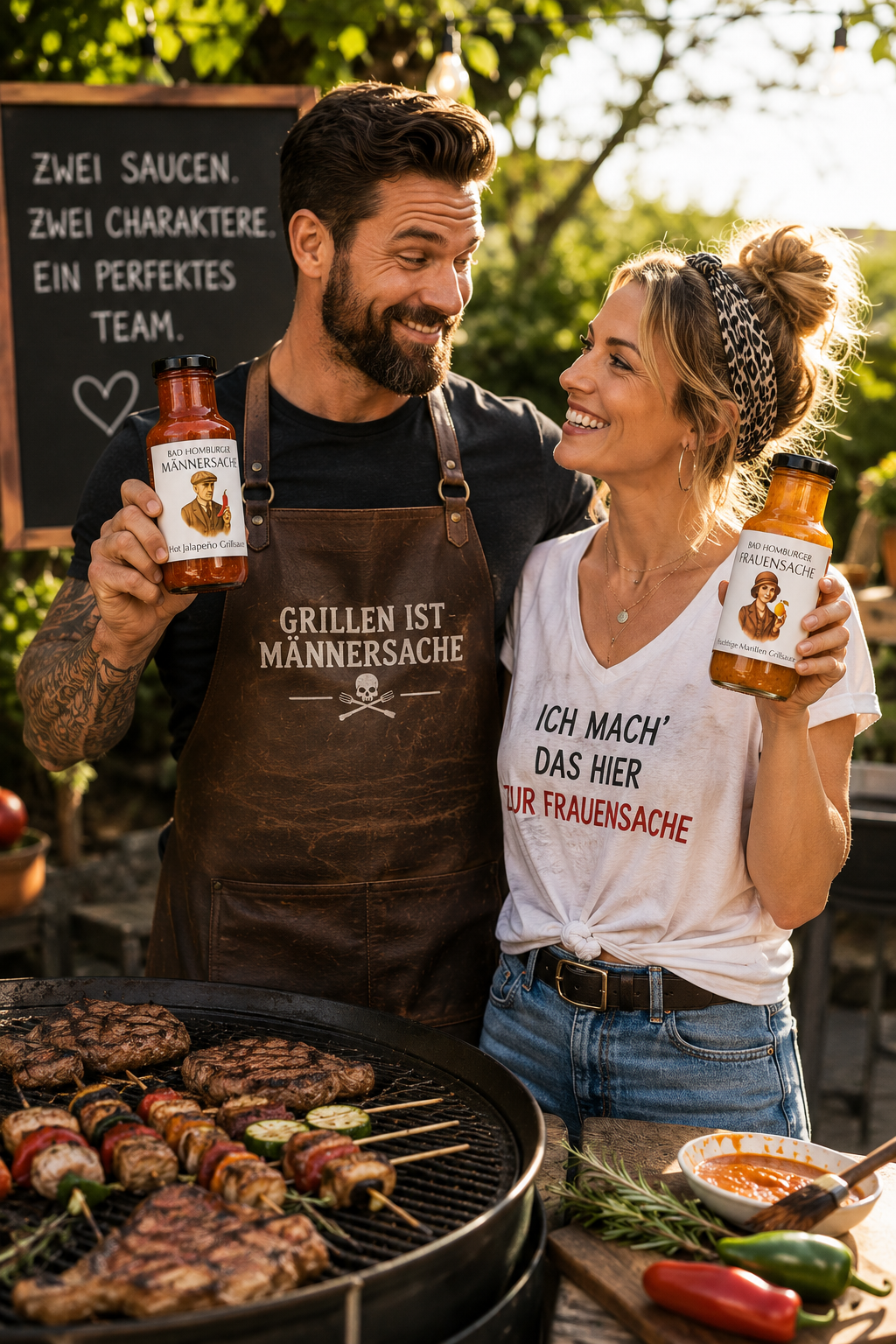 Bad Homburger Grillsoßen Set – Männersache & Frauensache (2 x 250 ml)