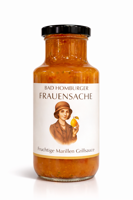 Bad Homburger Frauensache – Fruchtige Marillen Grillsauce (250 ml)