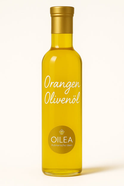Orangen-Olivenöl – Fruchtig & Aromatisch für Salate, Fisch, Desserts & Feinschmecker | Premium Qualität von OILEA
