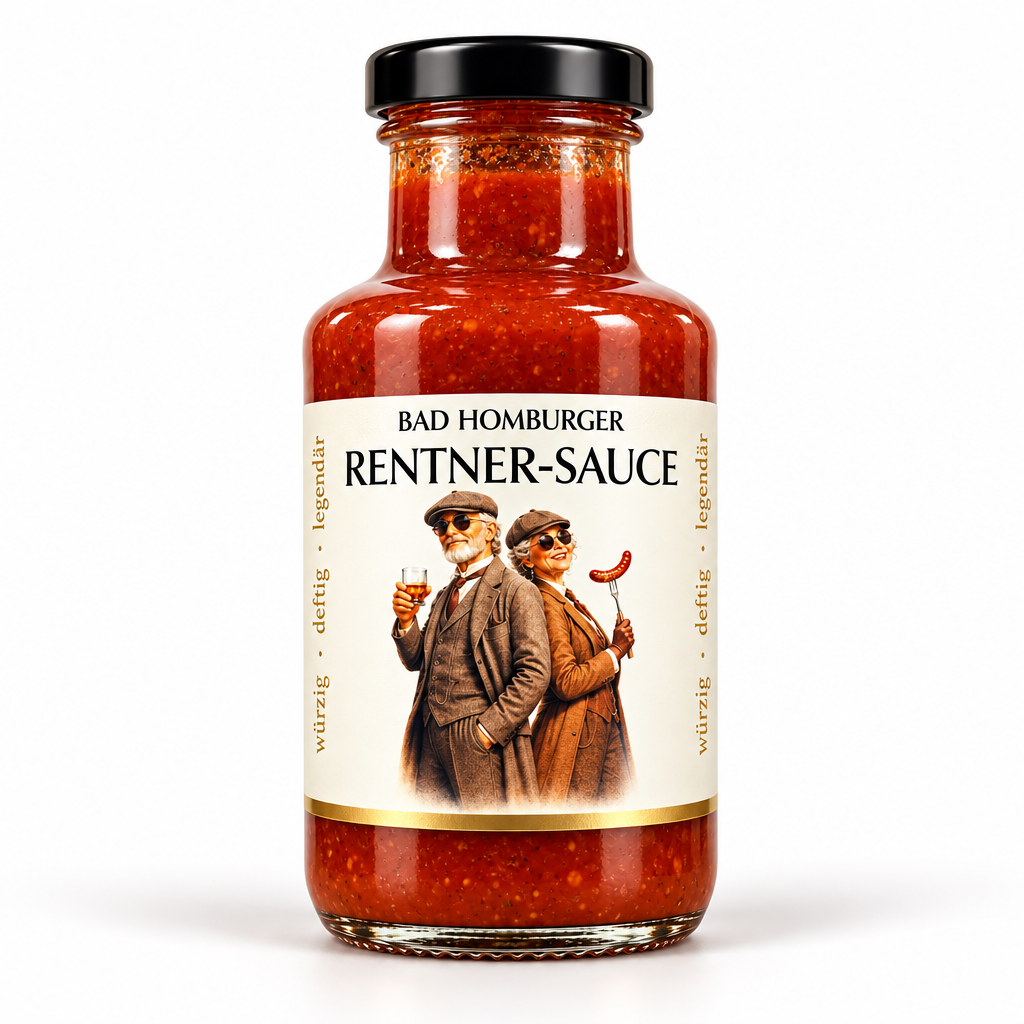 Bad Homburger Rentner-Sauce | Paprika-Sauce mit Whisky | 250 ml