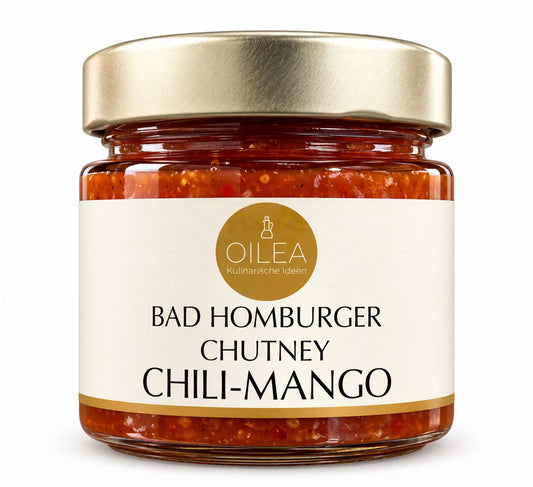 Bad Homburger Chili-Mango Chutney | Fruchtig-scharfes Mango Chutney | 115 ml