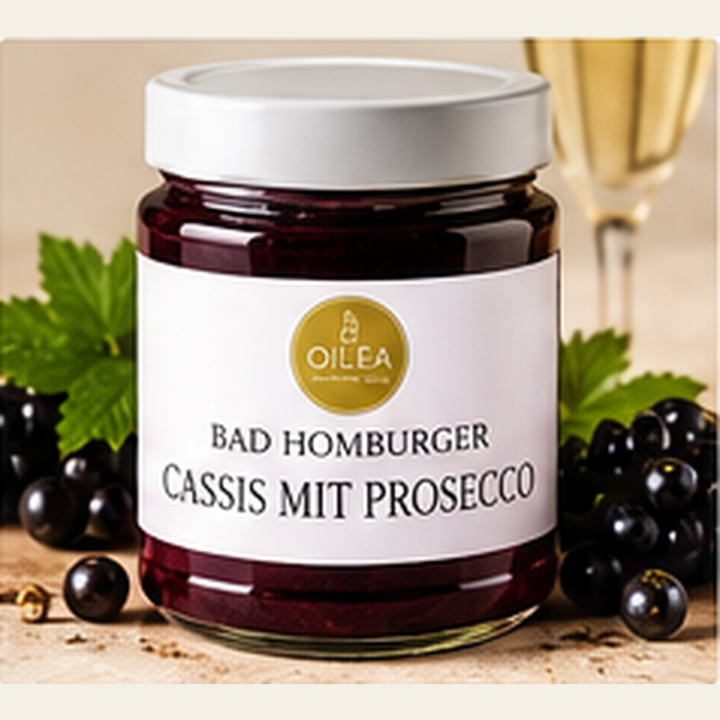 Bad Homburger Cassis mit Prosecco Fruchtaufstrich