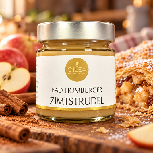 Bad Homburger Zimtstrudel Fruchtaufstrich – KI-generierte Produktabbildung