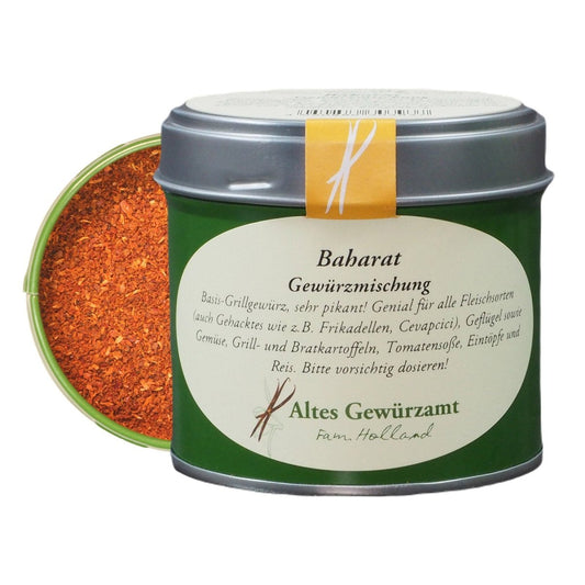 Baharat, Originaldose mit 70 g von Altes Gewürzamt – Familie Holland