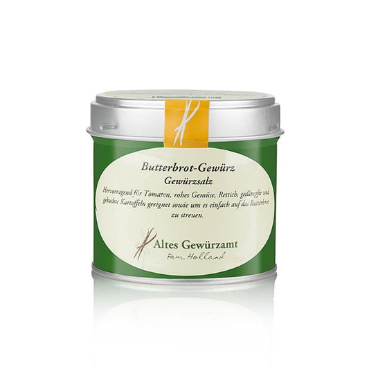 Butterbrot-Gewürz 100 g – grüne Original-Gewürzdose von Altes Gewürzamt