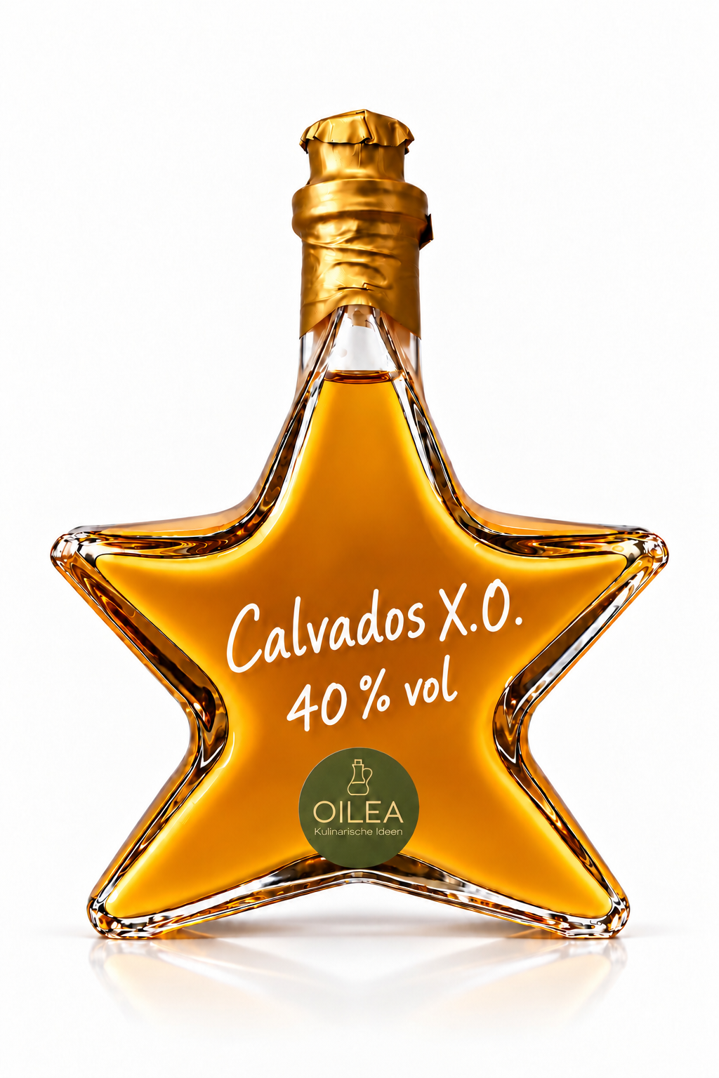 Calvados X.O. 40 % vol in der OILEA-Sternflasche mit 200 ml