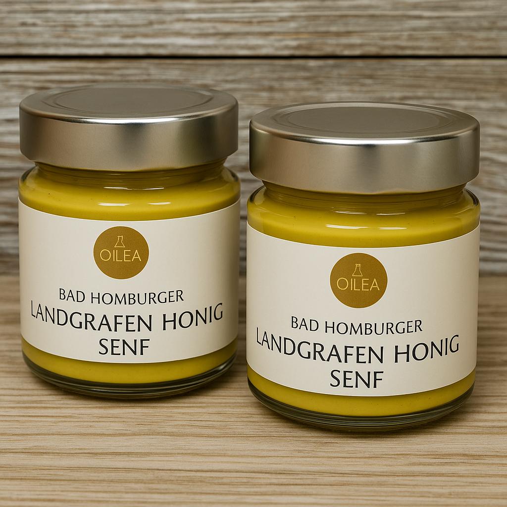 Honigsenf Bad Homburg 115ml - aromatisch & cremig, Landgrafen Genuss