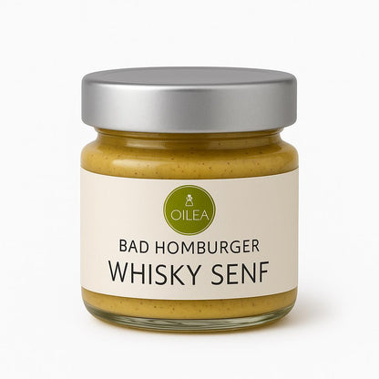 Whisky-Senf – Handgemachter Gourmet-Senf mit schottischem Whisky | Ideal zu Fleisch, Käse & als Geschenk 115ml