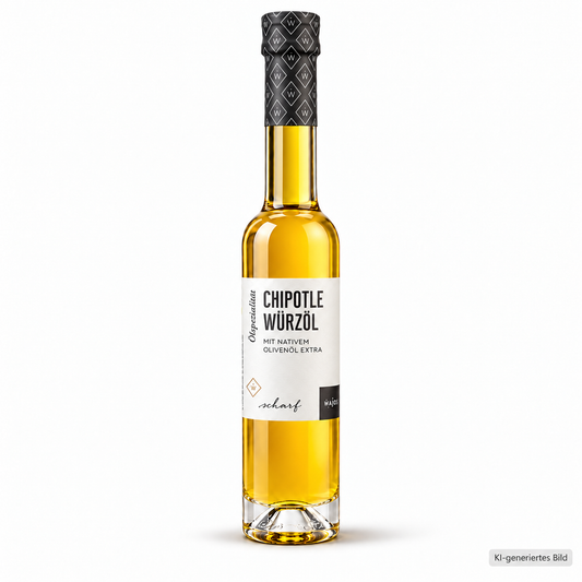 Wajos Chipotle Würzöl mit nativem Olivenöl extra 100 ml – Produktansicht