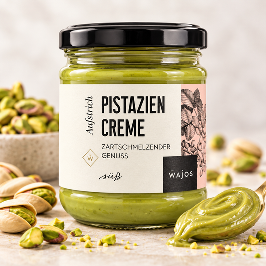 Wajos Pistazien Creme süßer Pistazienaufstrich 220 g